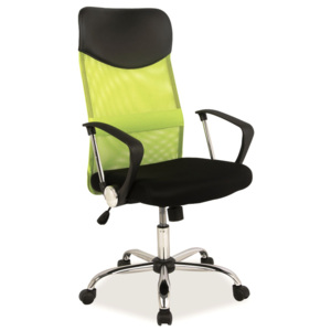 Kancelářska židle Q-025 zelená + černá
