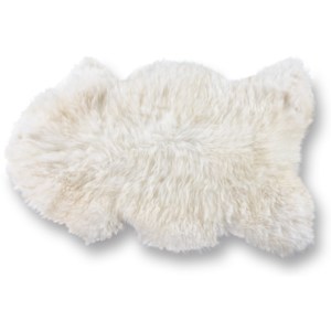 Wooline ovčí kůže Center bílá 95 x 60cm