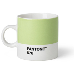 Světle zelený hrnek Pantone Espresso, 120 ml