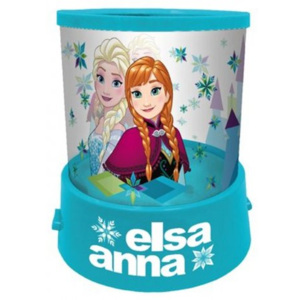 Dětská usínací / noční lampa s projekcí Ledové království - Frozen - Anna & Elsa