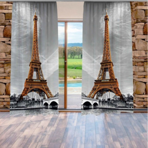 Paříž (140 x 250 cm) - Dekorační závěs