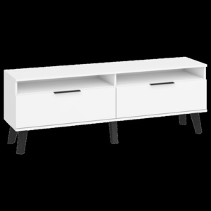 TV stolek/skříňka Sven SVN-11 (bílá + bílý lesk)