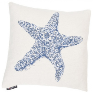 Dekorační polštář Starfish blue, Modrá