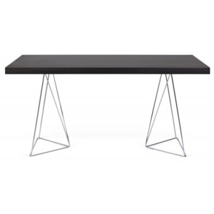 Stůl Treslina 160 Cm černý