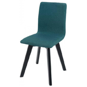 Židle, zelená / černá, LODEMA