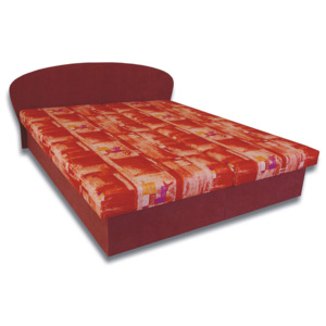Manželská postel 160 cm Milka 4 (s pěnovými matracemi)