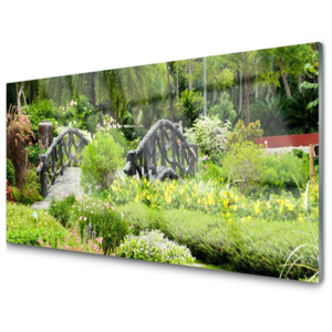 Kuchyňský skleněný panel Botanická Zahrada Most Umění