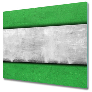 Skleněná krájecí deska Zelená zeď