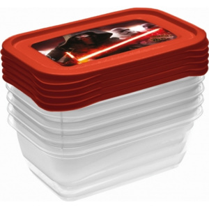 Keeeper Sada plastových krabiček Star Wars 0,5l - 5 ks