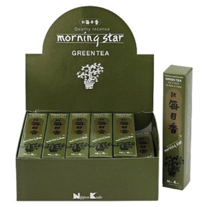 Japonsko Japonské vonné tyčinky Nippon M/S 50 ks Green Tea