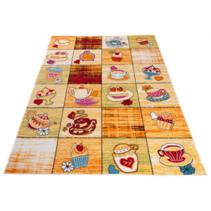 Kusový koberec dětský J0450 - Kuchyňka - 80x150 cm