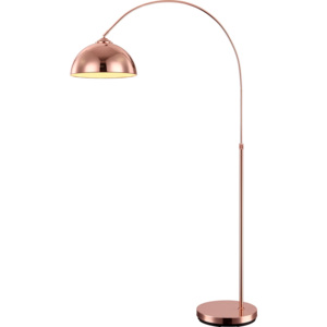 Globo 58227C NEWCASTLE - Velká stojací lampa měděná, stojací lampa do obýváku, velká, barva měď