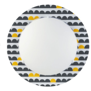 DALBER WONDER 70656 černá/žlutá/bílá Dětské stropní/nástěnné svítidlo