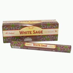 Indie Indické vonné tyčinky Tulasi White Sage