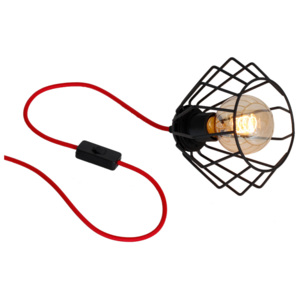 MILAGRO FERRO 540 černá/červená Stolní lampa