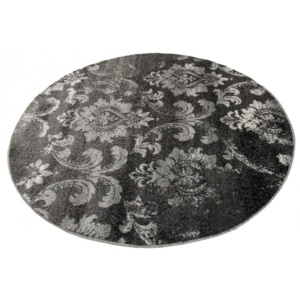 Luxusní kusový koberec JAVA kulatý JA0110-KR - průměr 130 cm