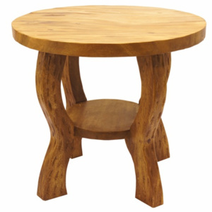Thajsko Dřevěný stolek Plain 46 cm