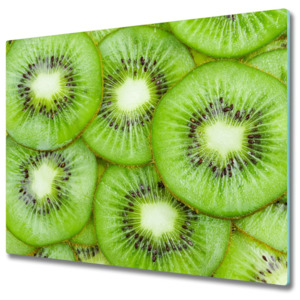 Skleněná krájecí deska kiwi