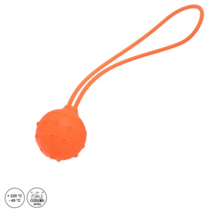 Oranžový silikonový sáček na sypaný čaj Orion Čajítko