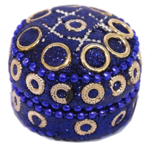 Thajsko Dárková krabička na šperky, modrá