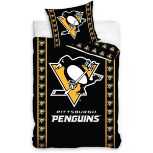 Hokejové povlečení NHL Pittsburgh Penguins Stripes