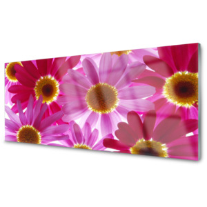 Kuchyňský skleněný panel Skleněný Květiny