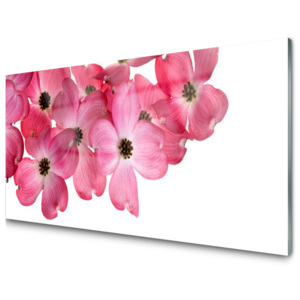 Kuchyňský skleněný panel Skleněný Květiny