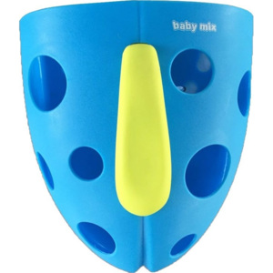 Plastový box na hračky do vany Baby Mix modrý