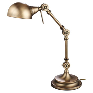 Spotlight 8470111 KADINA - Mosazná retro stolní lampa