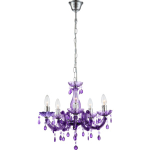 Globo 63115-5 CUIMBRA purple - Tradiční fialový lustr