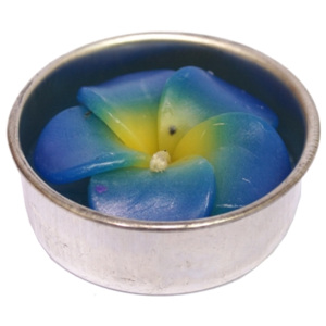Thajsko Svíčka vonná, malá, květina II, modrá