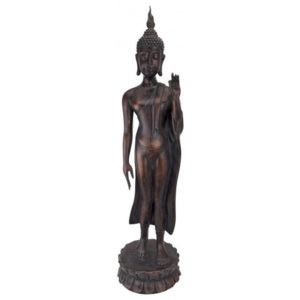 Orientální socha Meditující Buddha
