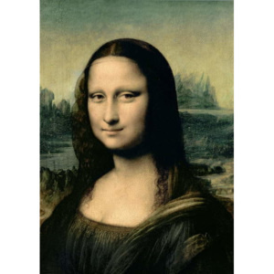 Obraz, Reprodukce - Detail of the Mona Lisa, c.1503-6, Leonardo da Vinci