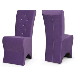 Židle BOLZANO K, 48x105x65 cm, OPTIMA 1200/203, fialová - VÝPRODEJ Č. 530