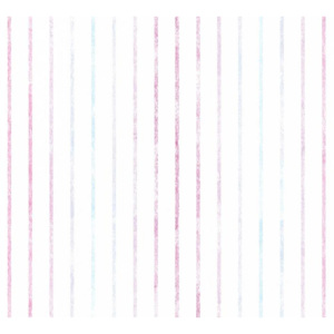 A.S. Création 35695-3 dětské tapety na zeď Esprit Kids 5 | 0,53 x 10,05 m | bílá, růžová, modrá papírová tapeta na stěnu 356953