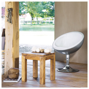 Odkládací stolek Heritage z indického masivu palisandr, Světle medová