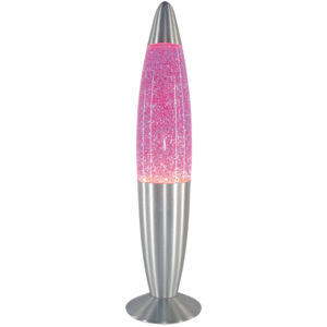 Rabalux 4117 GLITTER MINI - Dekorativní stolní lampa se třpytkami - Růžová