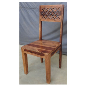 Židle Mira z indického masivu palisandr, Světle medová