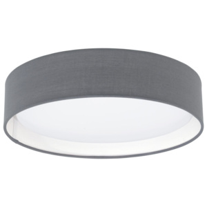 Eglo 31592 PASTERI grey classic - LED lustr stropní textilní