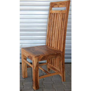 Židle Gani z indického masivu palisandr, Ořech