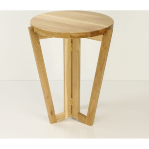 Mørtens Furniture Odkládací stolek Mollen, 45 cm, dub Barva: dub