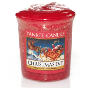 Votivní vonná svíčka Yankee Candle Christmas Eve - Šťedrý večer 50 GRAMŮ