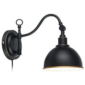 Markslojd 104636 EKELUND - Industriální lampa na kloubu s vypínačem na kabelu + Doprava od 0kč