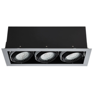 Arelux Zápustné LED svítidlo XCODE LED 3000K CDR05WW24 S s disperzí 24° AL_CDR05WW24 S