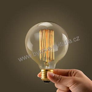 Globo 11404 Edison bulb - Dekorativní retro žárovka E27, 60W, 2700K