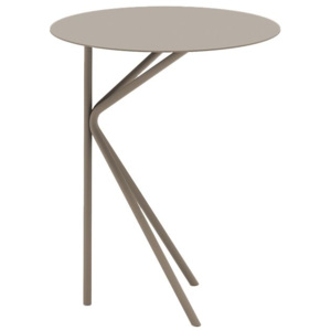 TWIN Coffee table světle šedá ø45 x 52 cm