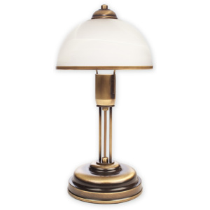Lemir SATO O2088 - Stolní rustikální lampa, výška 37cm