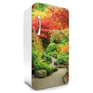 Samolepící tapety na lednici, rozměr 120 cm x 65 cm, podzimní zahrada, DIMEX FR-120-029