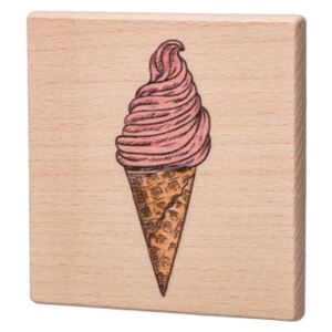 Foglio Dřevěný podtácek - Točená zmrzlina