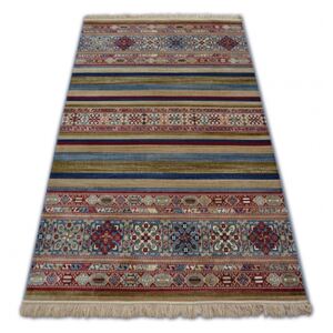 Makro Abra Kusový koberec WINDSOR 22890 modrý / bordó 60 x 100